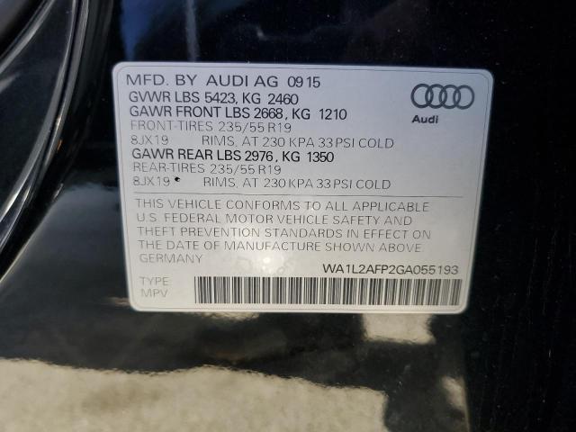 VIN WA1L2AFP2GA055193 2016 Audi Q5, Premium Plus no.14