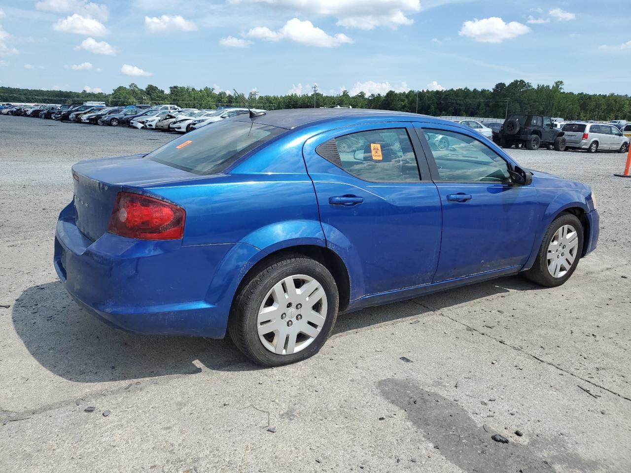 2012 Dodge Avenger Se vin: 1C3CDZAB1CN276687