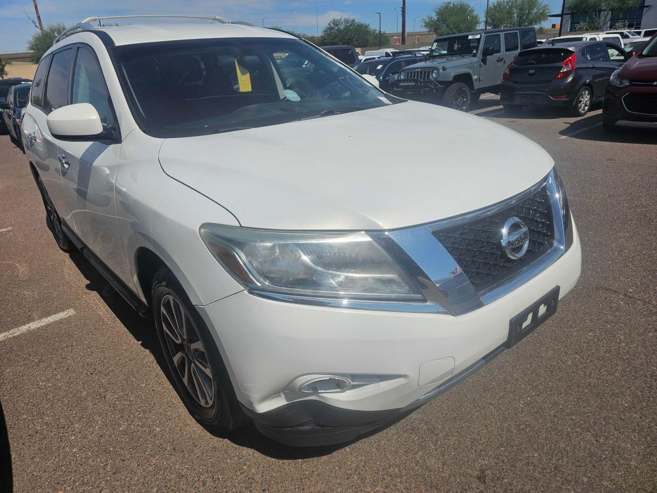 2014 Nissan Pathfinder S vin: 5N1AR2MM2EC643521