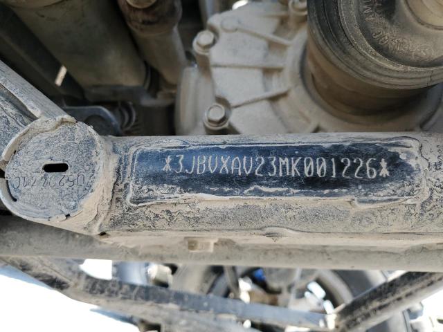 2021 CAN-AM MAVERICK X - 3JBVXAV23MK001226