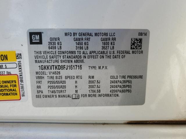 2015 GMC ACADIA 1GKKVTKD8FJ161716