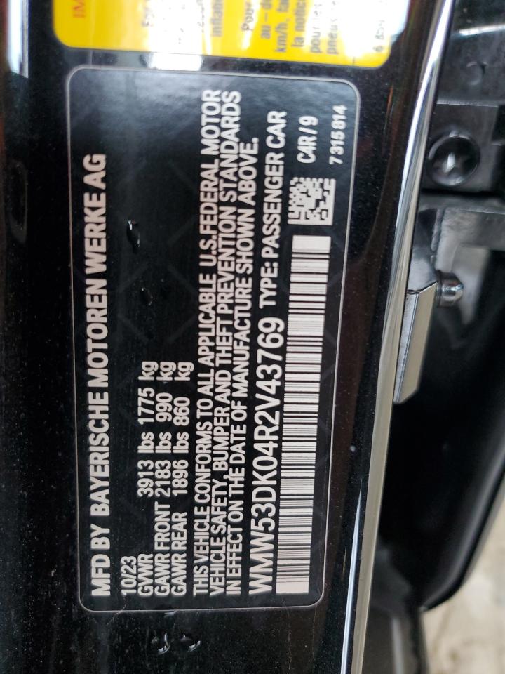 WMW53DK04R2V43769 2024 Mini Cooper S