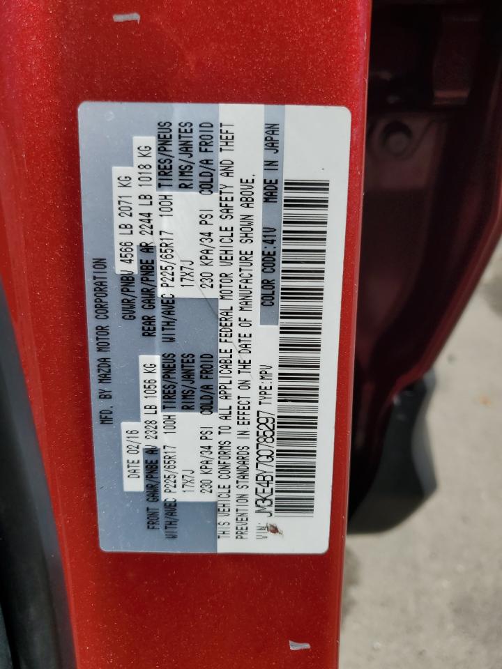 JM3KE4BY7G0785297 2016 Mazda Cx-5 Sport