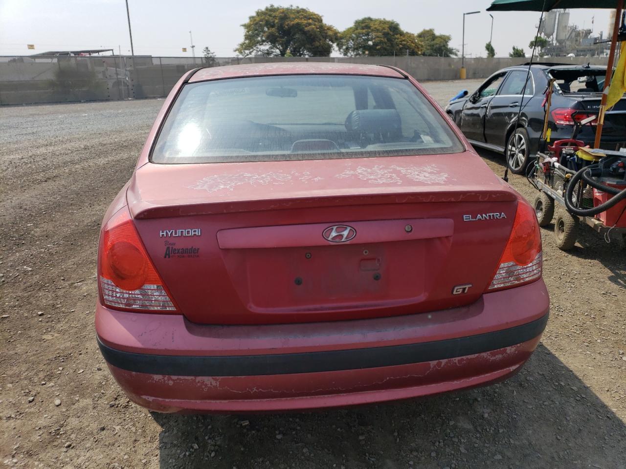 KMHDN46D94U788260 2004 Hyundai Elantra Gls