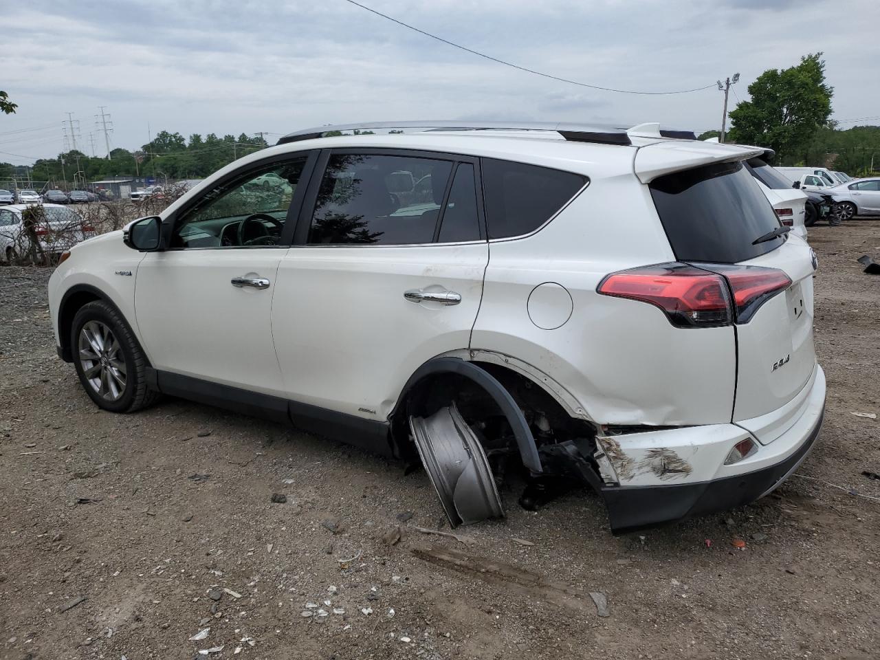 Lot #2945647178 2017 TOYOTA RAV4 HV LI