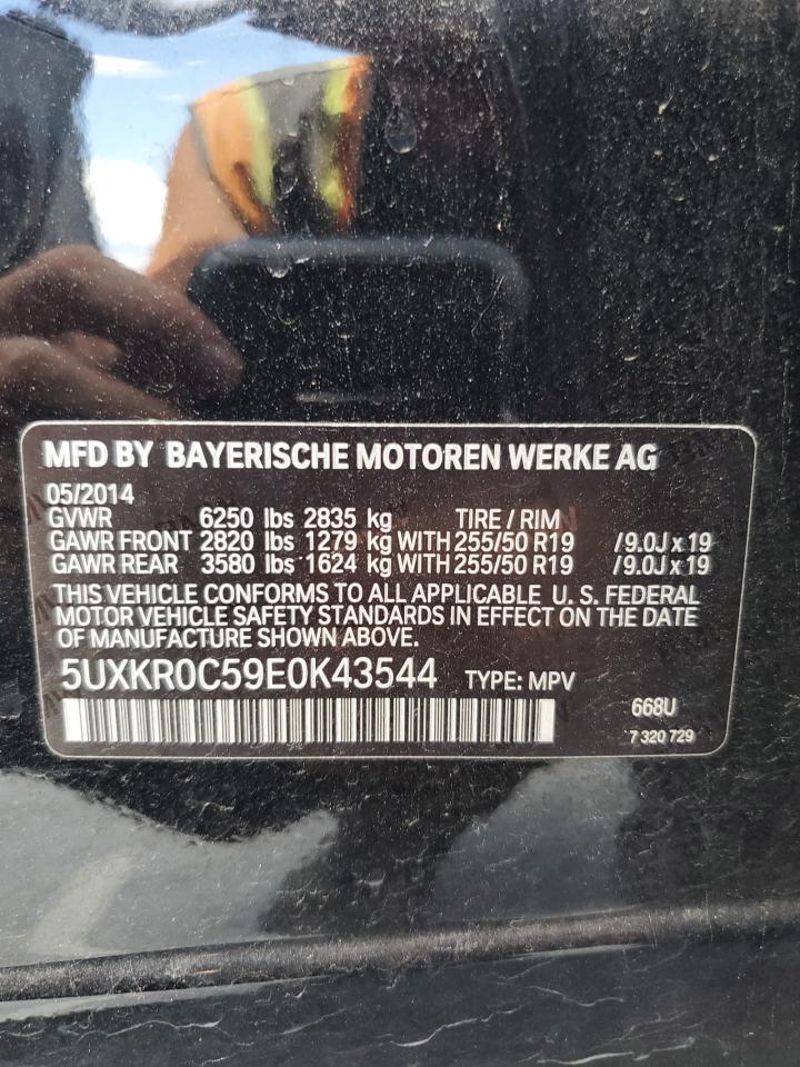 5UXKR0C59E0K43544 2014 BMW X5 xDrive35I