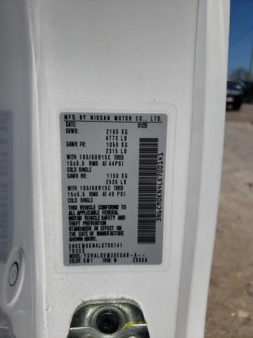 2020 NISSAN NV200 2.5S - 3N6CM0KN4LK700141