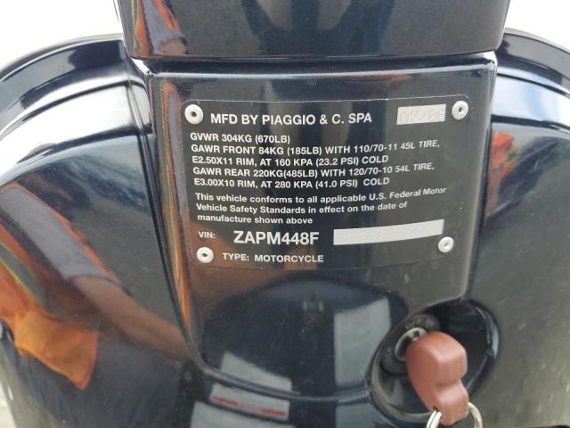 2007 VESPA LX 150 ZAPM448F875008400