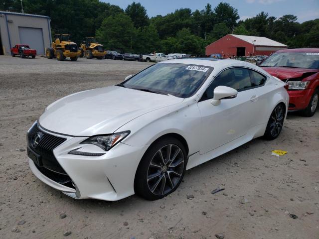 LEXUS RC 300 2017 white  gas JTHSM5BC1H5003410 photo #1