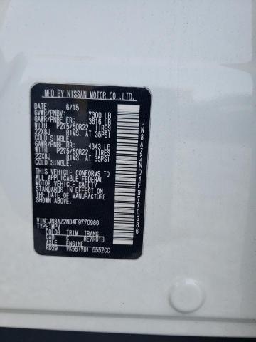 2015 INFINITI QX80 - JN8AZ2ND4F9770986
