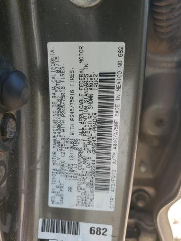 2015 TOYOTA TACOMA DOU - 3TMLU4EN6FM202344
