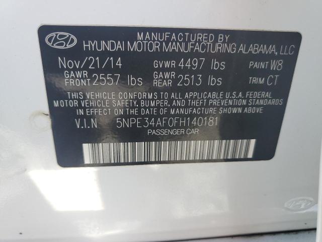 2015 HYUNDAI SONATA SPO - 5NPE34AF0FH140181