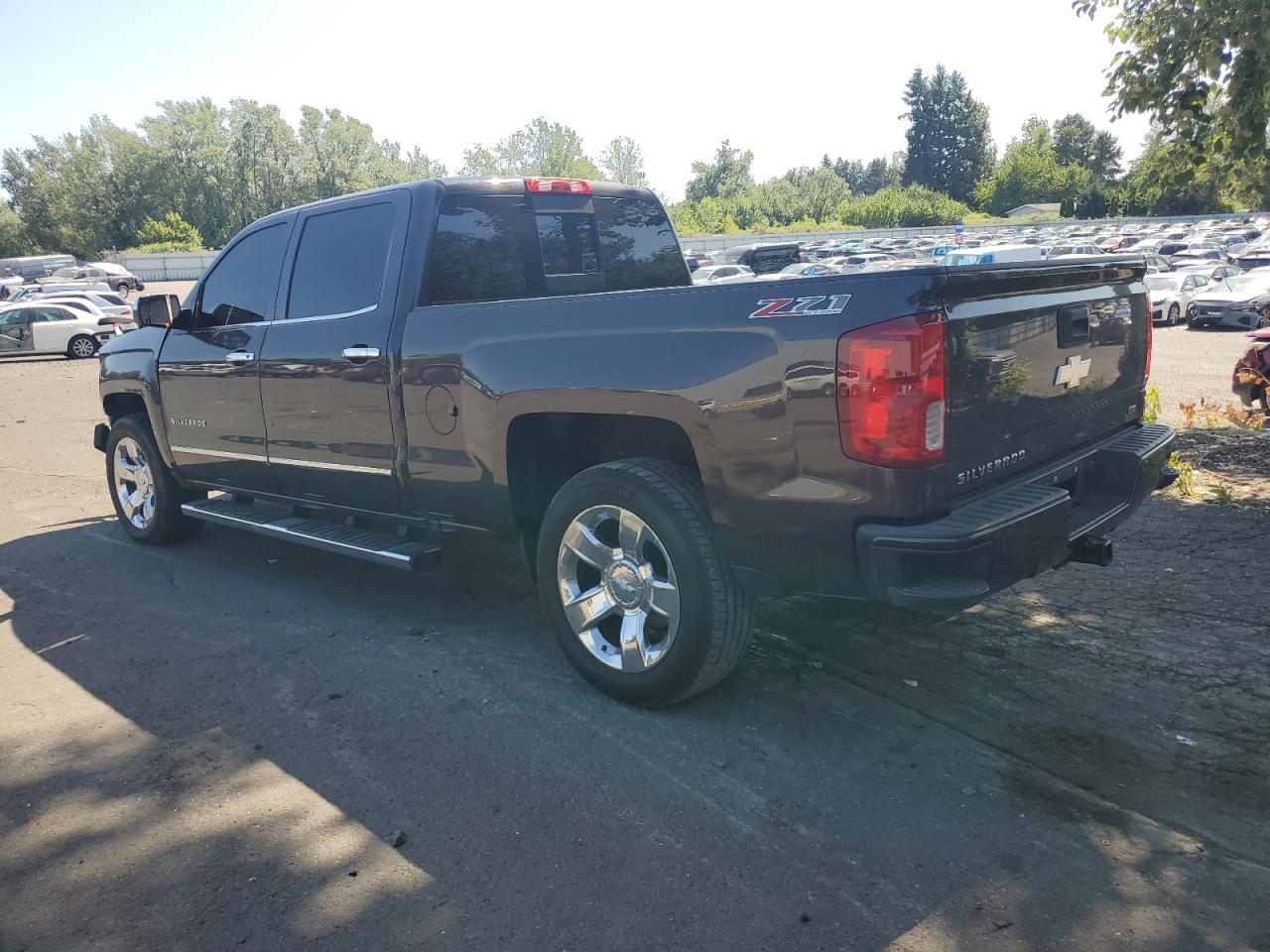 CHEVROLET SILVERADO 2016 charcoal  gas 3GCUKSECXGG264701 photo #3