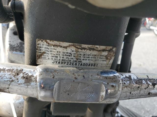 2007 YAMAHA XV1900 CT JYAVP22E67A004981