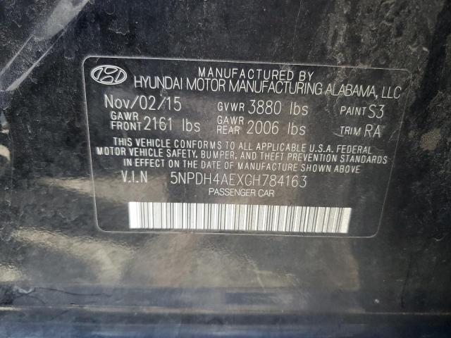 2016 HYUNDAI ELANTRA SE - 5NPDH4AEXGH784163