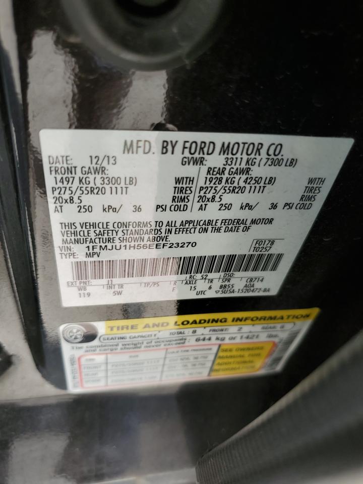 1FMJU1H56EEF23270 2014 Ford Expedition Xlt