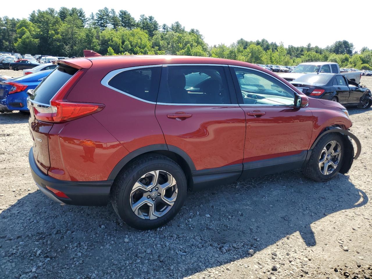 Lot #2857799109 2018 HONDA CR-V EX