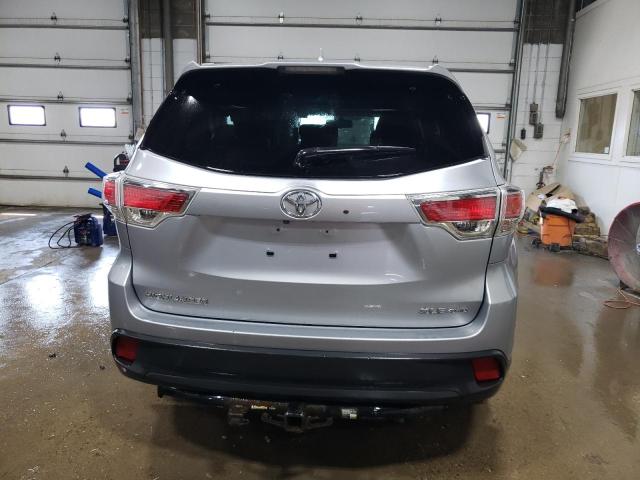 VIN 5TDJKRFH7ES066338 2014 Toyota Highlander, Xle no.6