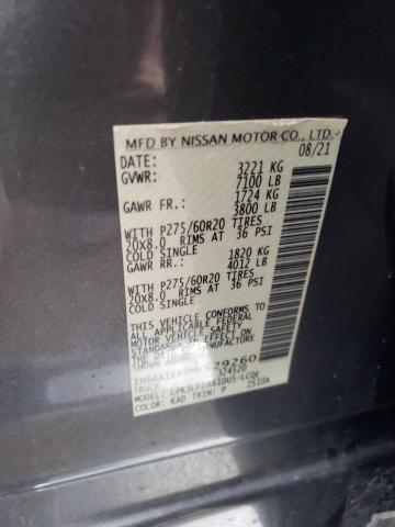 2021 NISSAN TITAN SV - 1N6AA1EF3MN529260