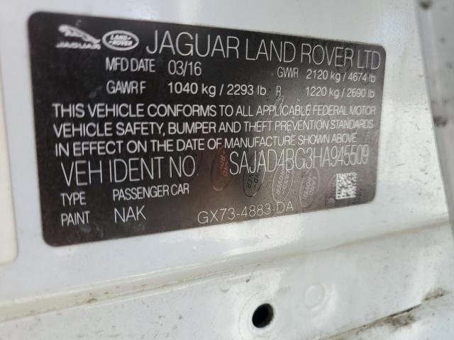 2017 JAGUAR XE PREMIUM - SAJAD4BG3HA945509
