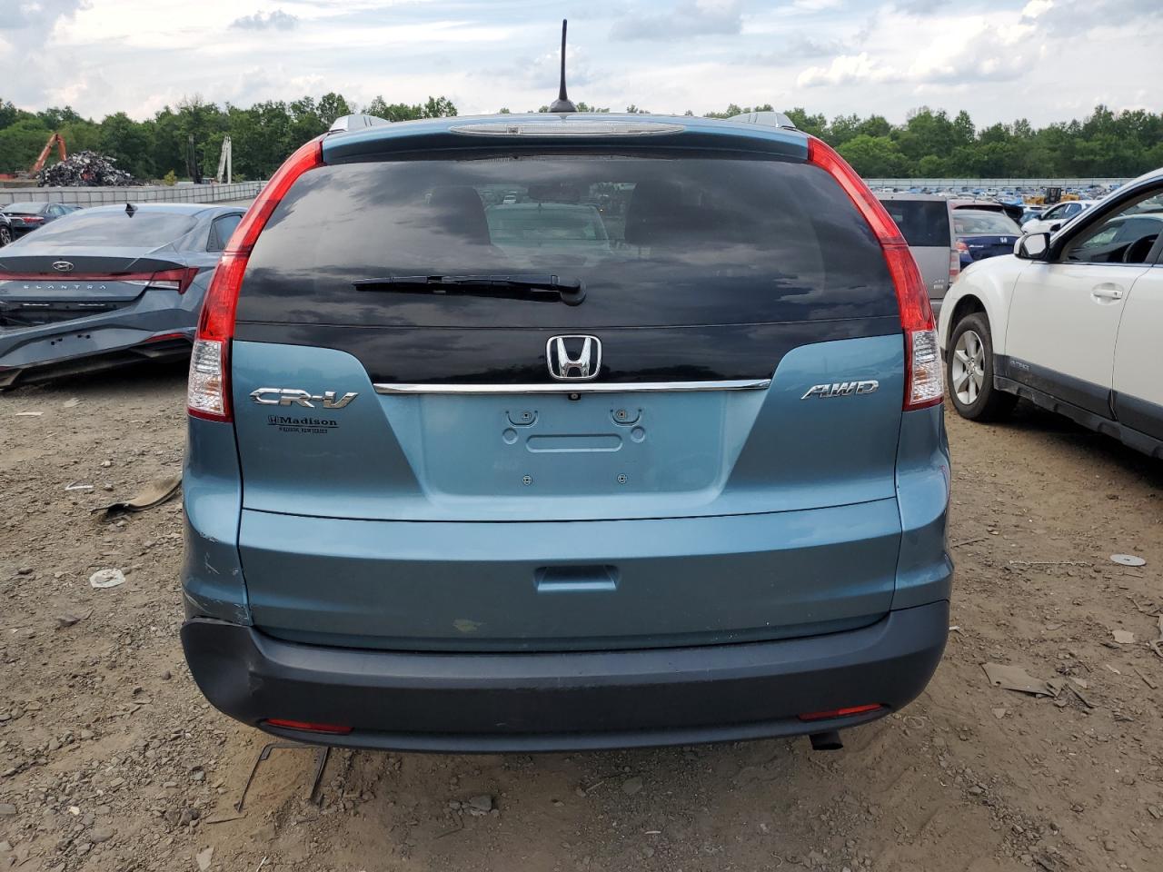 2014 Honda Cr-V Exl vin: 2HKRM4H7XEH641493