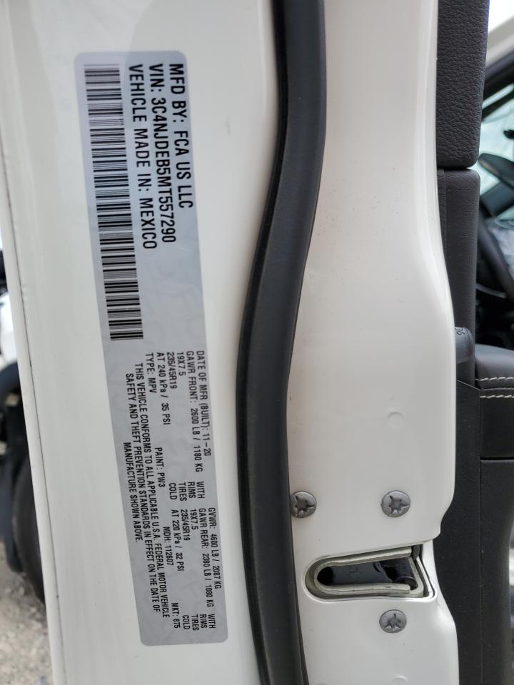 3C4NJDEB5MT557290 2021 Jeep Compass 80Th Edition