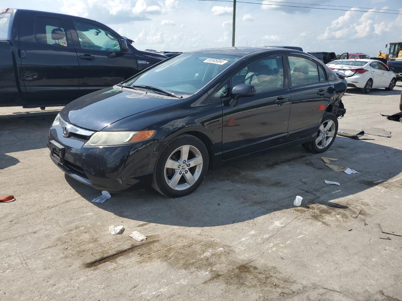 Lot #2791092413 2008 HONDA CIVIC EX