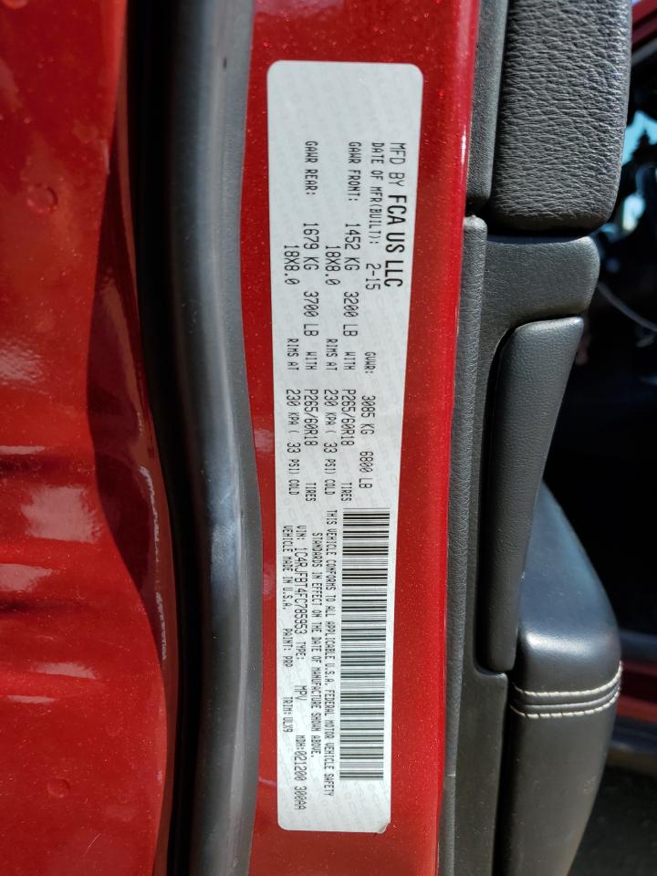 1C4RJFBT4FC785953 2015 Jeep Grand Cherokee Limited