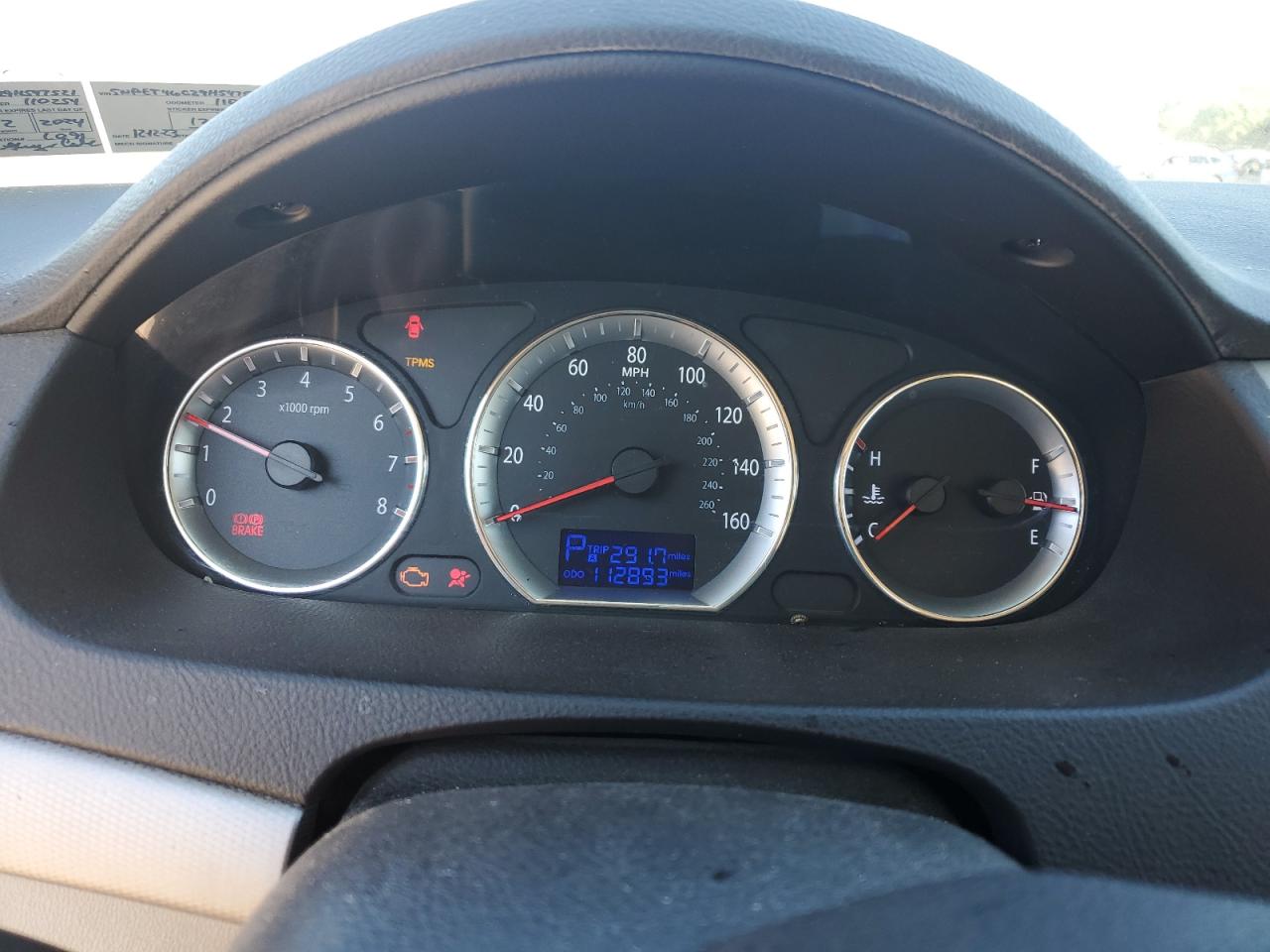 5NPET46C29H547521 2009 Hyundai Sonata Gls