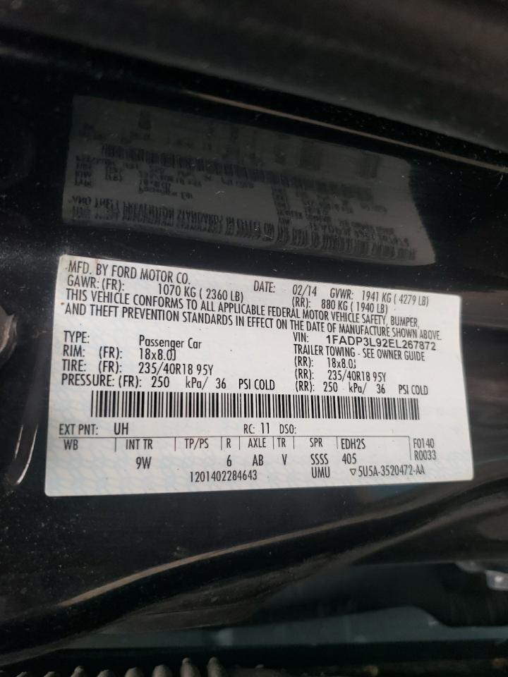 1FADP3L92EL267872 2014 Ford Focus St