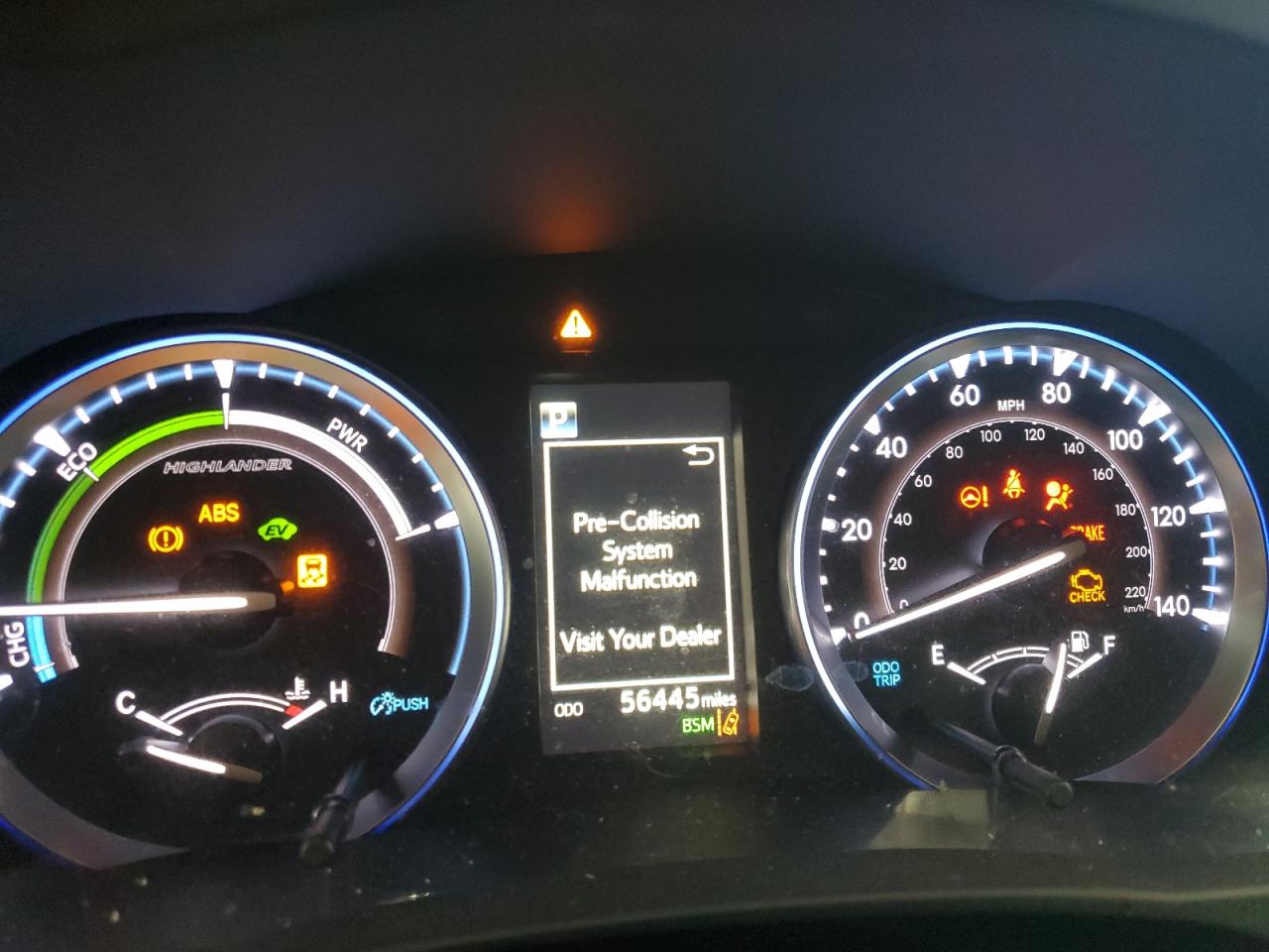 5TDDGRFH7KS068732 2019 Toyota Highlander Hybrid Limited