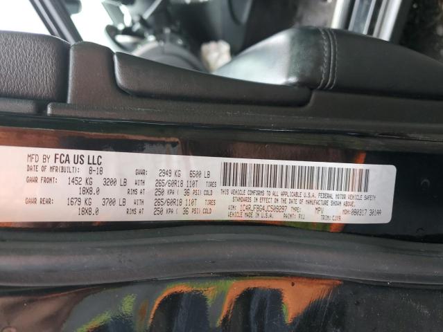 2018 JEEP GRAND CHER - 1C4RJFBG4JC509297