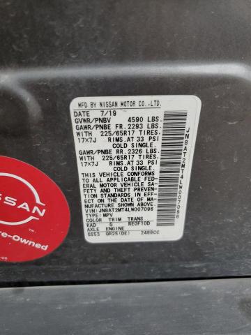 2020 NISSAN ROGUE S - JN8AT2MT4LW007096