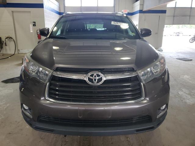 VIN 5TDYKRFH3ES017796 2014 Toyota Highlander, Limited no.5