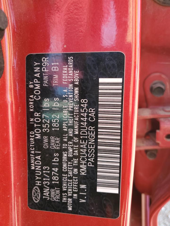 KMHCU4AE1DU444548 2013 Hyundai Accent Gls