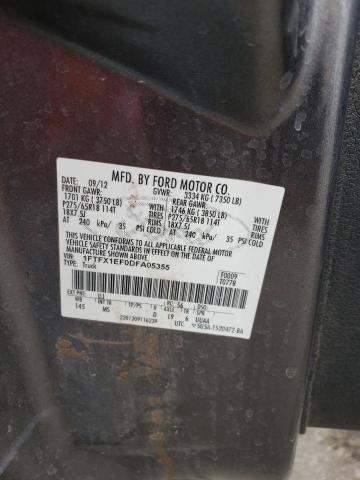 VIN 1FTFX1EF0DFA05355 2013 Ford F-150, Super Cab no.12