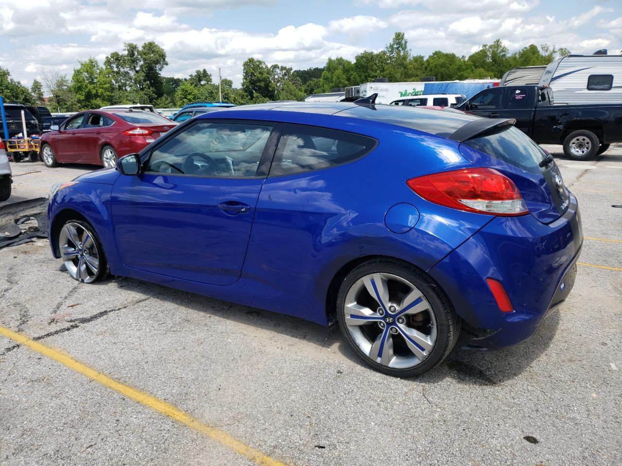 Lot #2943211487 2012 HYUNDAI VELOSTER