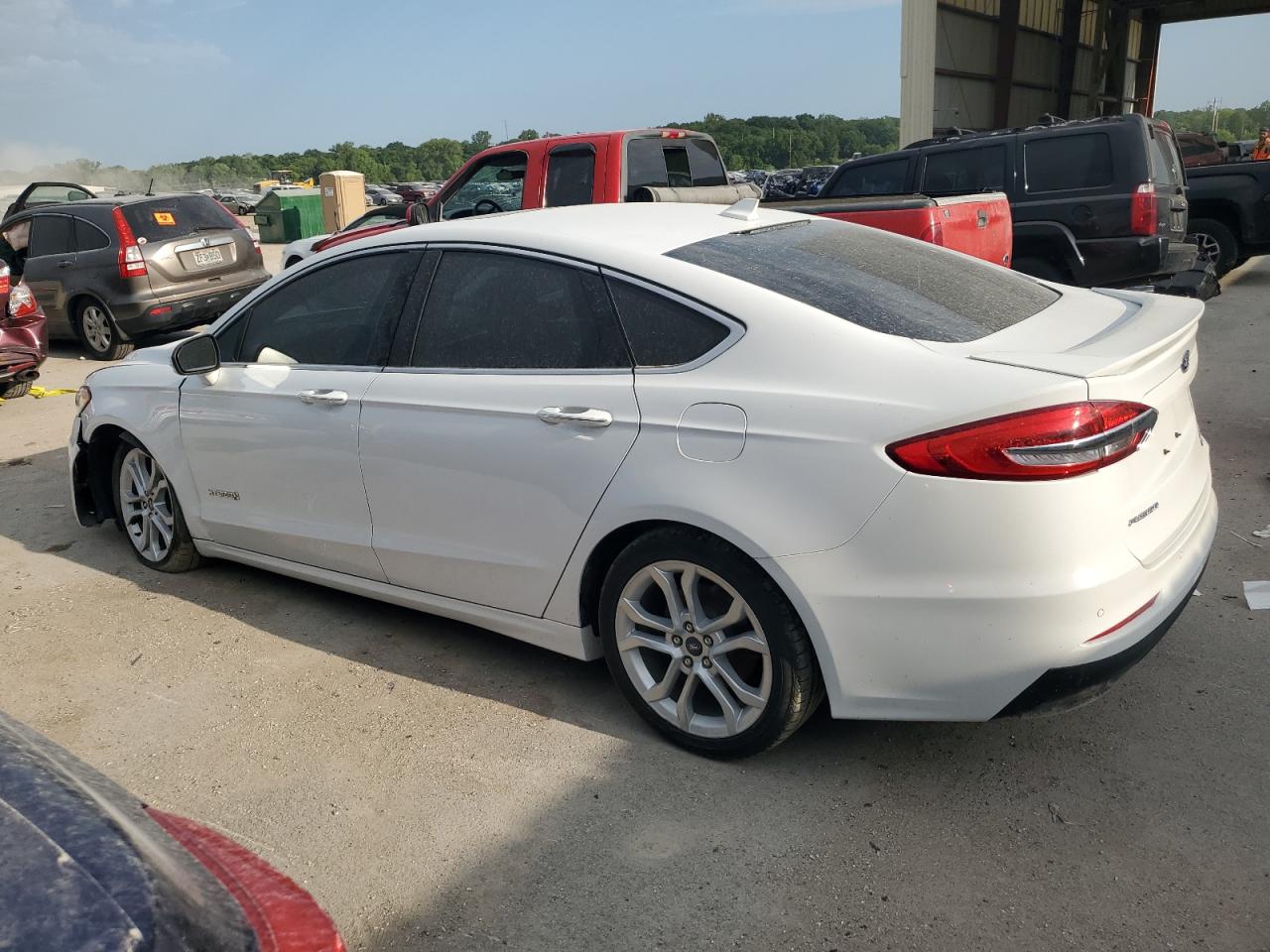 Lot #2807075443 2019 FORD FUSION TIT