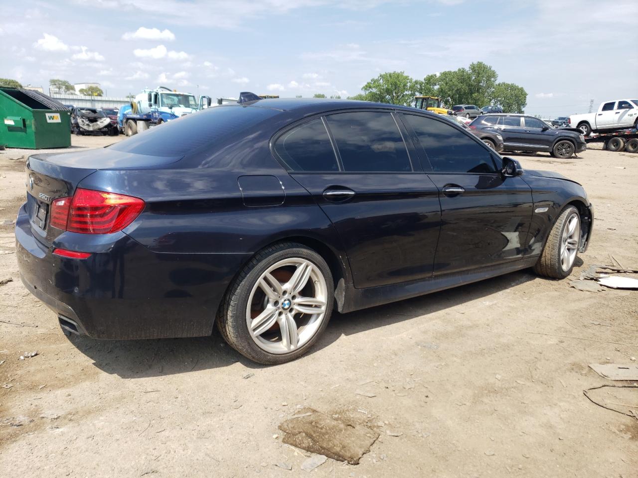 2015 BMW 550 Xi vin: WBAKP9C51FD979851