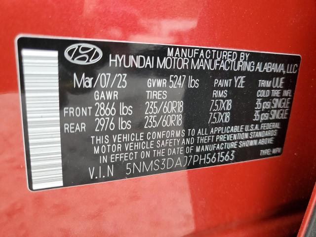 2023 HYUNDAI SANTA FE S - 5NMS3DAJ7PH561563
