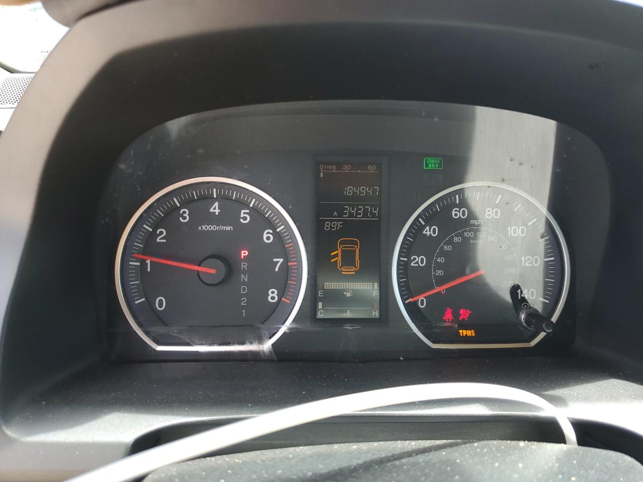 JHLRE48747C094297 2007 Honda Cr-V Exl