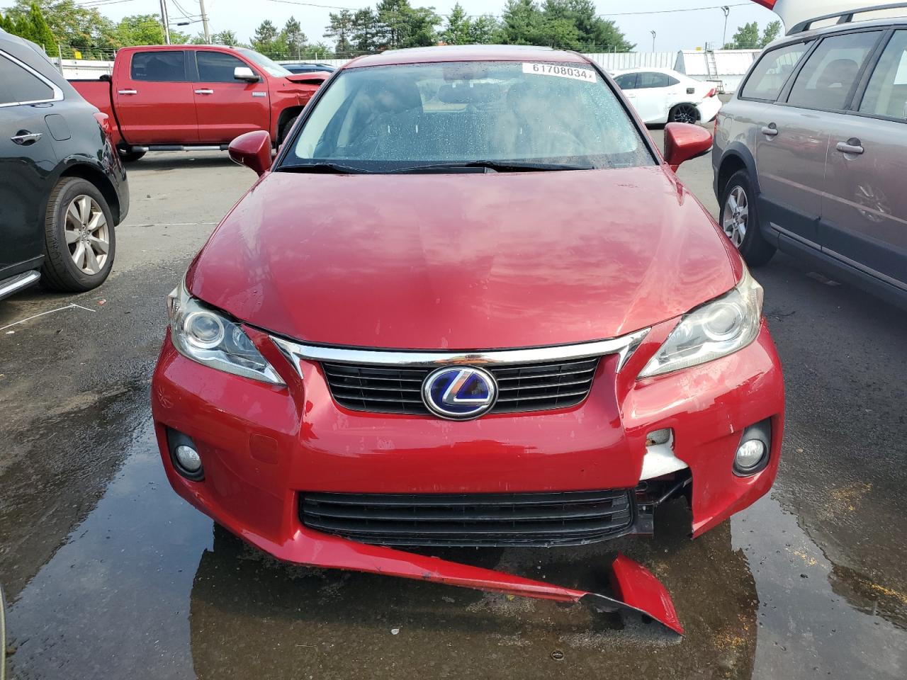 2013 Lexus Ct 200 vin: JTHKD5BH6D2124750