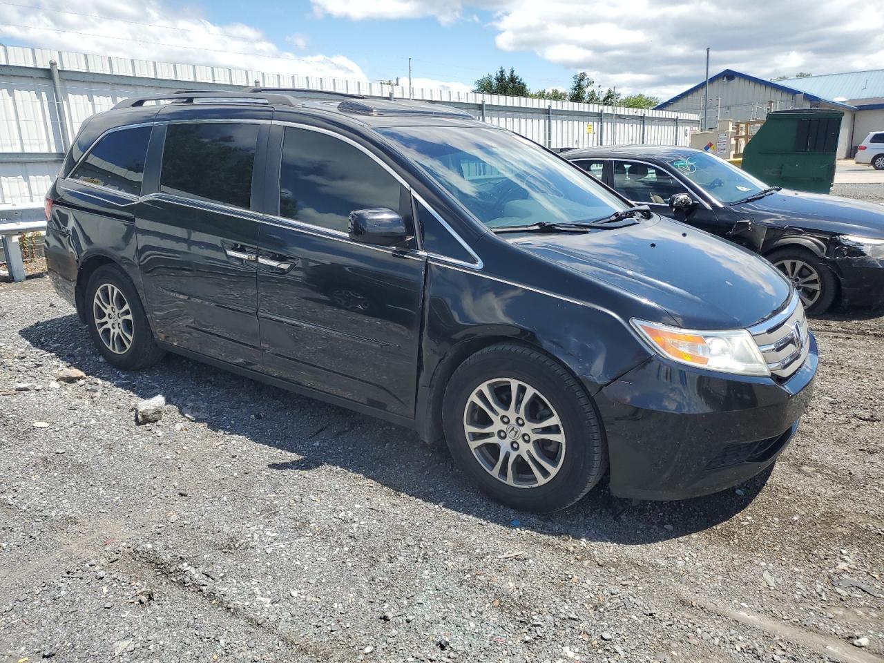 2012 Honda Odyssey Exl vin: 5FNRL5H67CB015587