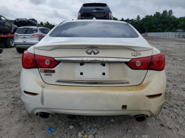 VIN JN1BV7AR2EM691826 2014 Infiniti Q50, Base no.6