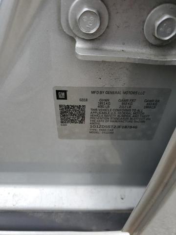 2018 CHEVROLET MALIBU LT - 1G1ZD5ST2JF187846