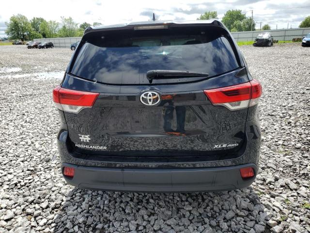 VIN 5TDJZRFH8KS582540 2019 Toyota Highlander, SE no.6