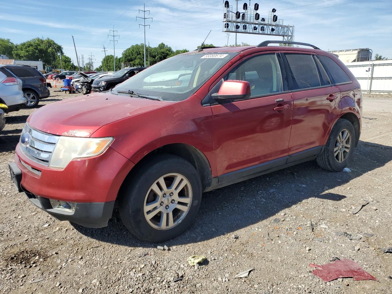 2FMDK38C18BB20892 2008 Ford Edge Sel