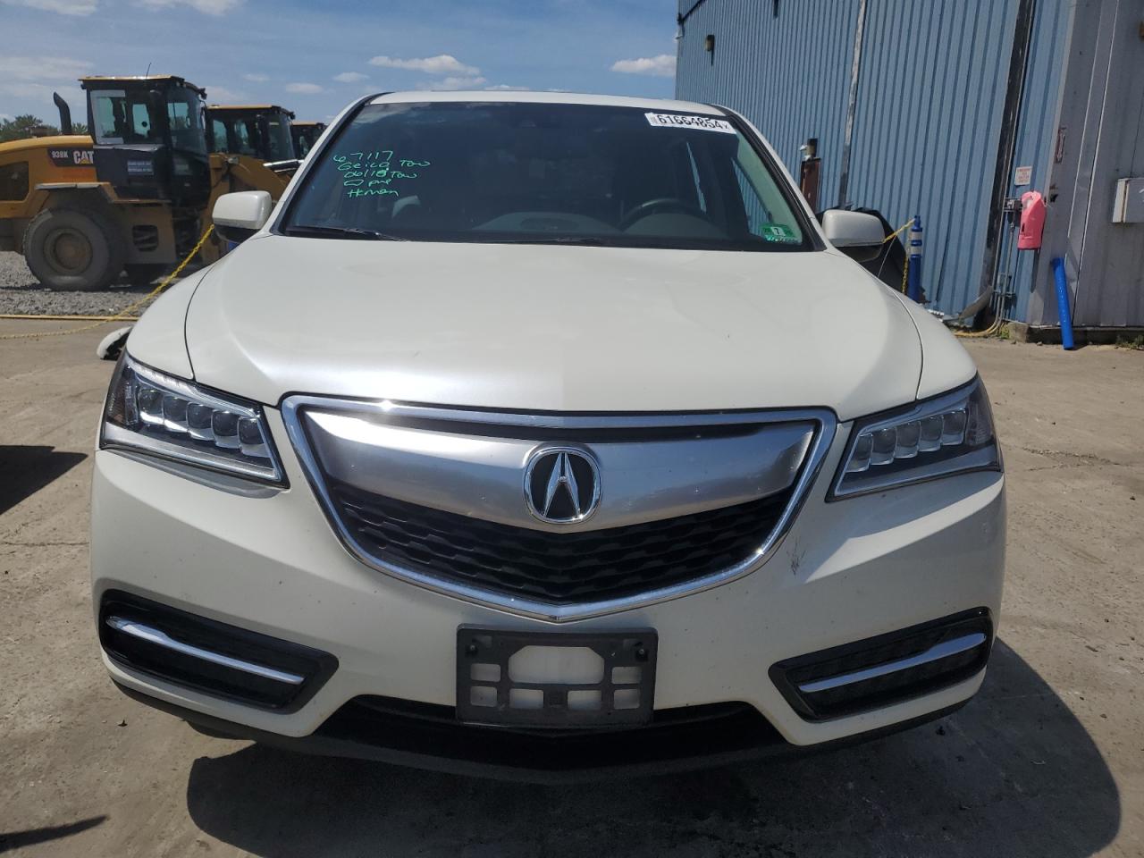 5FRYD4H42FB001892 2015 Acura Mdx Technology