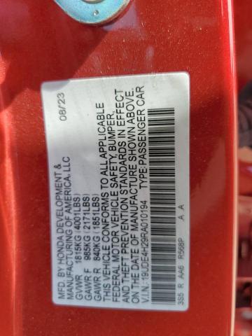 2024 ACURA INTEGRA 19UDE4H29RA010194