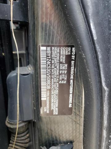 2016 BMW I3 REX - WBY1Z4C53GV508838
